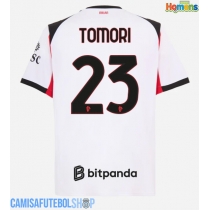 Camisa de time de futebol AC Milan Fikayo Tomori #23 Replicas 2º Equipamento 2025-26 Manga Curta
